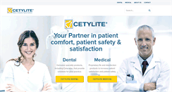 Desktop Screenshot of cetylite.com
